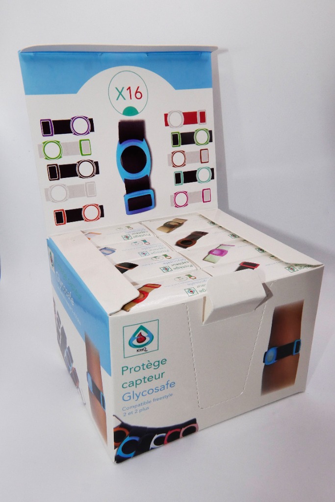Boîte de présentation comptoir GlycoSafe 16 pièces